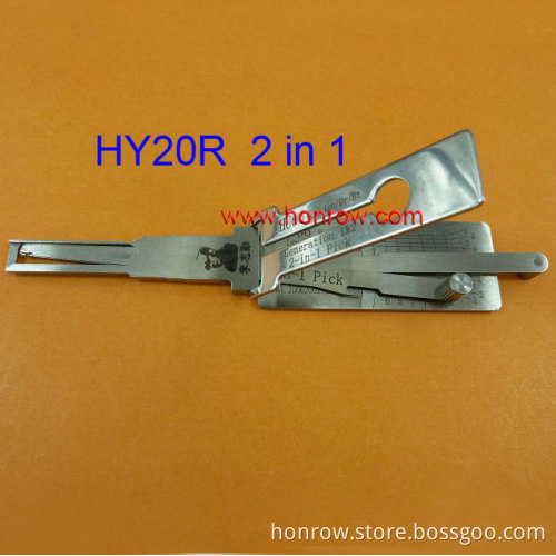 Original Lishi HY20R in 1 lock pick and decoder combination tool with best quality